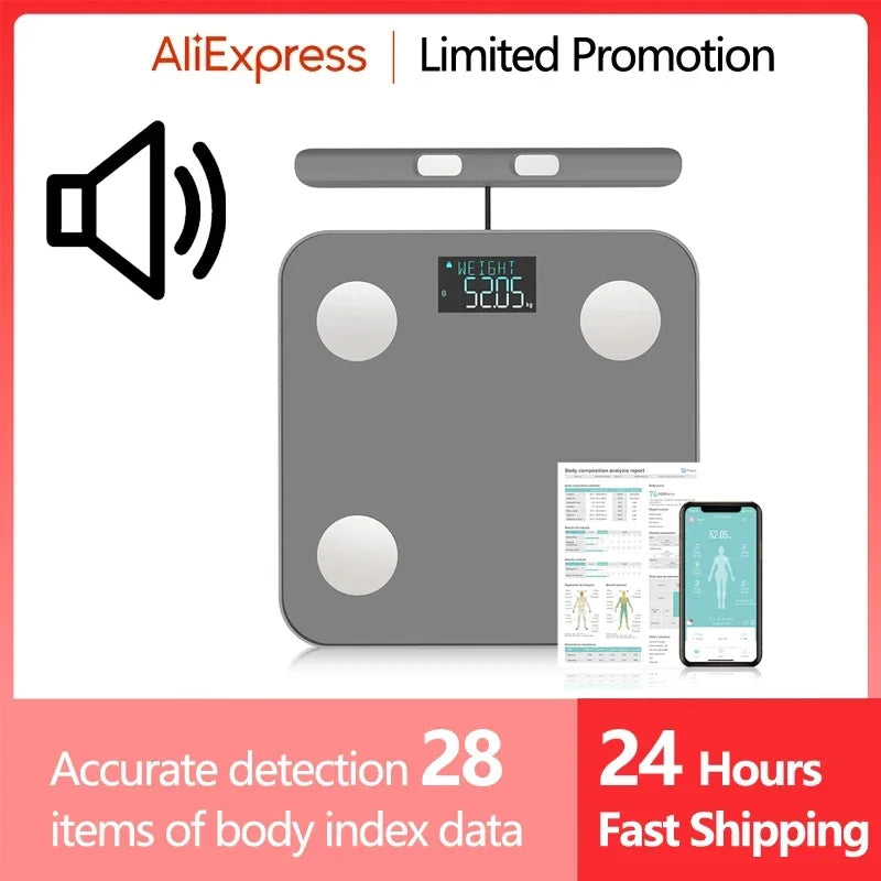 Smart Kitchen Scale Stainless Steel Food Calorie Protein Fat Carbs Nutritional Calculator 11LB/5kg Weight for Healthy Cooking luxecrown.co.uk