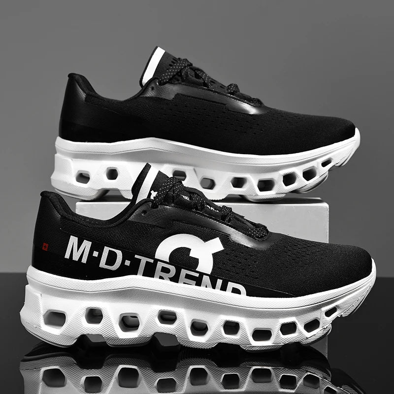 Men Sports Shoes Luxury Casual Sneakers Mesh Running Shoes Summer Lightweight Platform Fashion Basketball Walking Shoes for Men luxecrown.co.uk