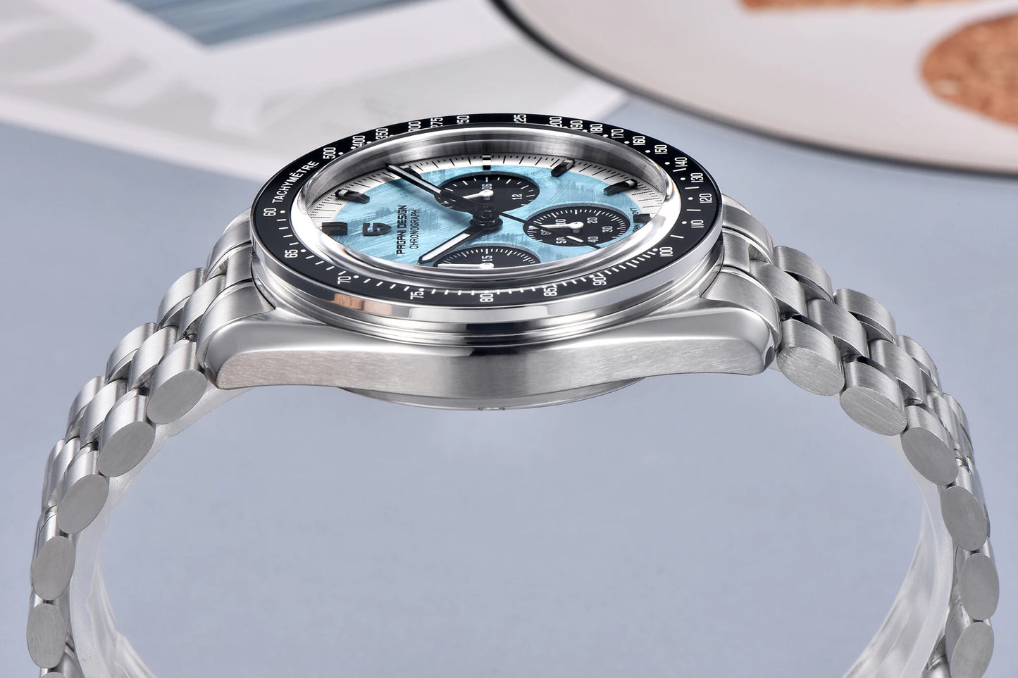 2025 New PAGANI DESIGN Moon Men's Watches Top Luxury Quartz Watch Man VK63 Chronograph Wristwatch AR Sapphire Mirror Waterproof