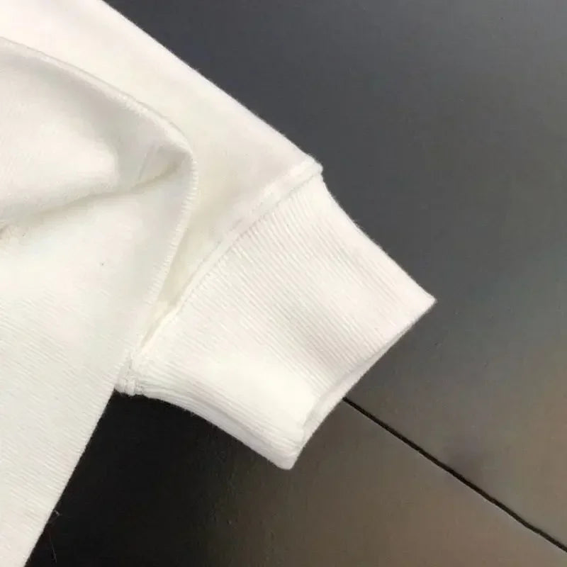 High-quality Summer Short-sleeved Women Loose Trendy Brand New Round Neck T-shirt Fashion 2024 Cotton Top Luxury Brand Men's Streetsharks