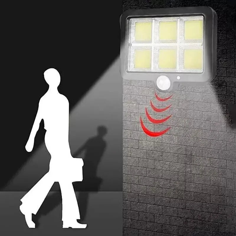LED Solar Power PIR Motion Sensor Wall Light Outdoor Garden Security Od Lamp Streetsharks