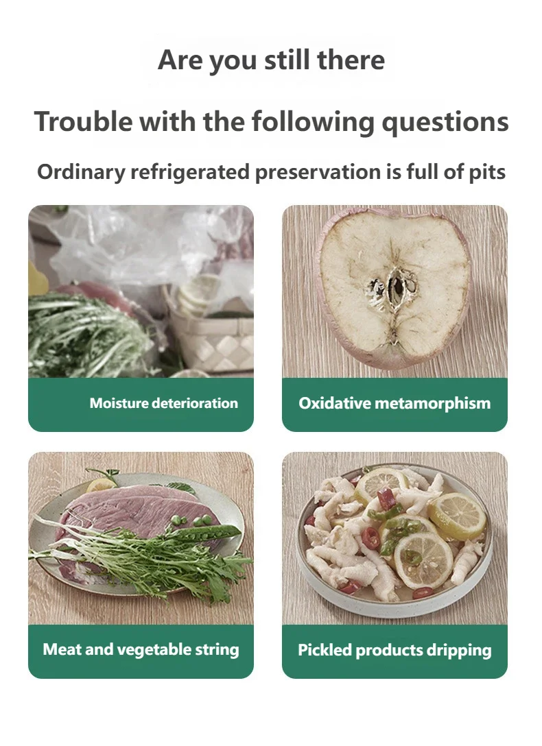 HOMEFISH Mini Handheld Heat Sealer USB Rechargeable Food Storage Bag Plastic Packaging Machine Clip Bag Portable Food Sealer