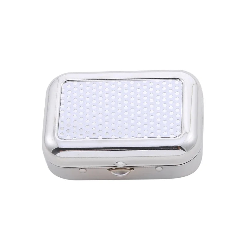 Outdoor Mini Portable Metal Cigarette Ashtray Fashion Ashtray Wiht Lockable Lid Desktop Ash Case Pocket Ashtray Gift For Man Streetsharks