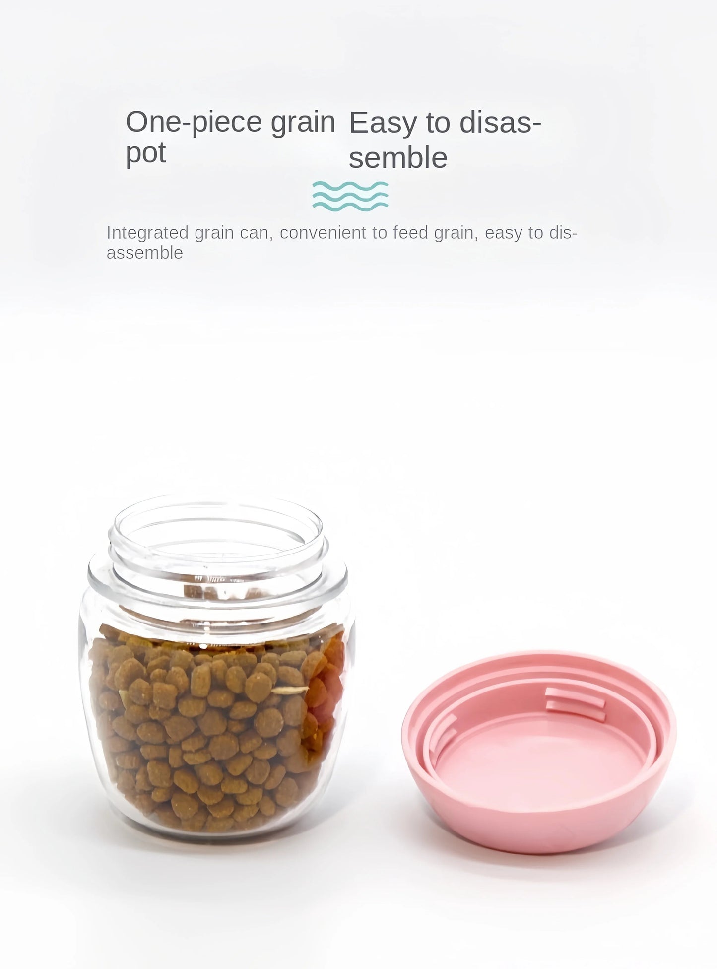 Portable Dog Cat Water Bottle with Storage Food and Water Container for Puppy Pets Dogs Feeder Bowl Outdoor Travel Pet Supplies luxecrown.co.uk