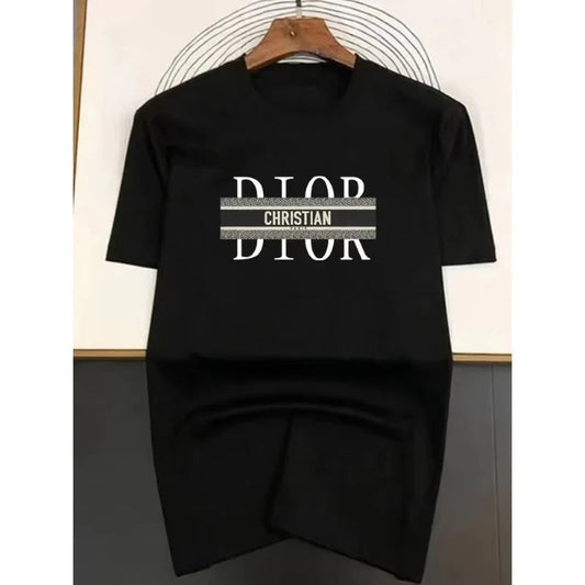 Spring_Summer 2026 Puls Size Cotton Short Sleeve T Shirt Luxury Print T-shirt Tops Trend High Quality Streetwear Clothes Unisex luxecrown.co.uk