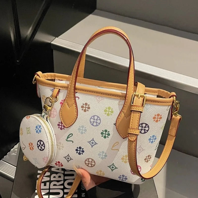 Women Luxury High End Leather Tote Bag Fashion Elegant Shoulder Handbag Classic Crossbody Daily Commuter Look luxecrown.co.uk
