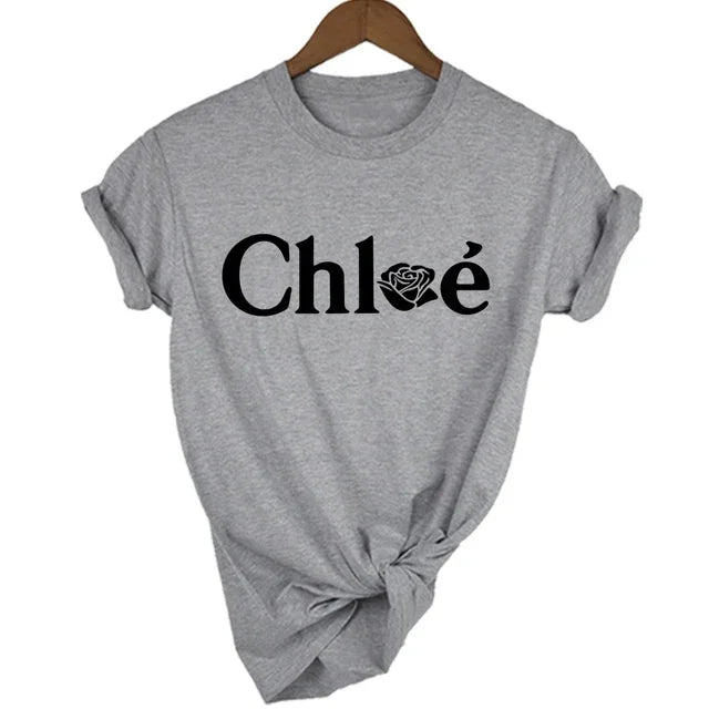 High Quality T-shirt 2024 Summer Luxury Brand Alphabet Print T-shirt Women's Fashion Graphic Women's Top Street Women's Shirt Streetsharks