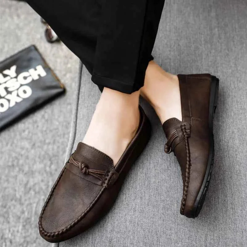 Men's Shoes 2025 Mens Moccasins Comfortable Slip-on Driving Shoes Fashion Men Casual Shoes Summer Versatile Zapatos Para Hombres luxecrown.co.uk
