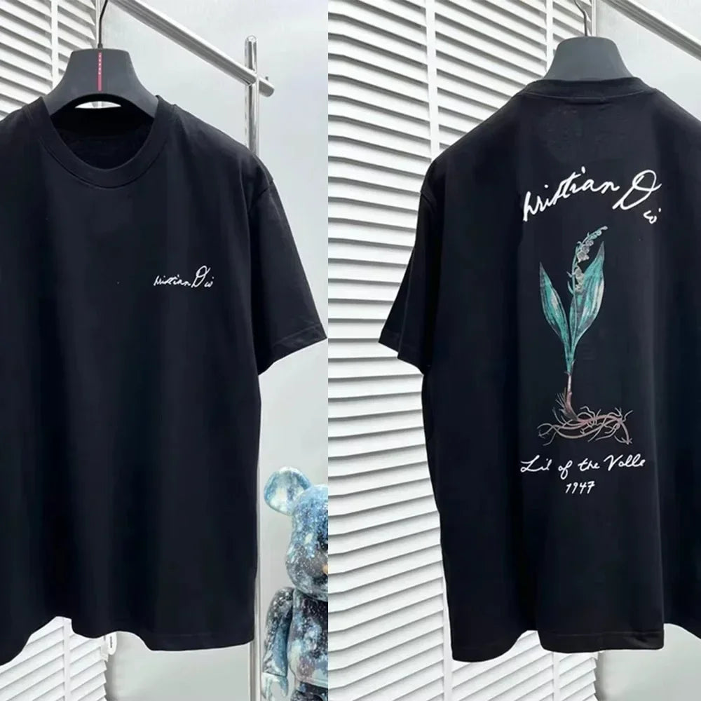 2025 Classic High Quality Men T-shirt Brand Short Sleeve Tshirt Clothing Designer Tee Luxury Women Cotton T Shirt Summer Tops Streetsharks