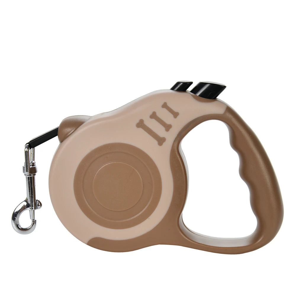 3m 5m Dog Leash for Small Dogs Cat Automatic Retractable Durable Nylon Lead Puppy Outdoor Travel Walking Hiking Traction Rope luxecrown.co.uk
