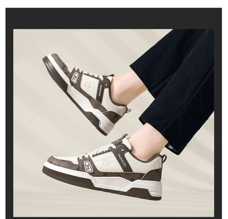 Classic Brand Designer Shoes For Men Street Style Skateboard Shoes Men Casual Sneakers Comfortable Platform Men's Sports Shoes luxecrown.co.uk
