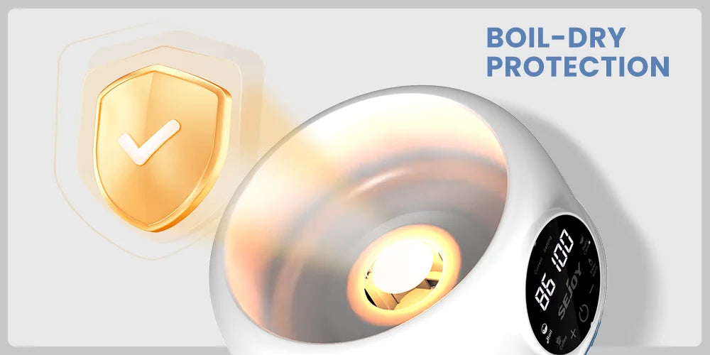 Sejoy 1.2L Baby Electric Kettle Infant Thermostatic Milk Regulator 24 Hours Hot Water Smart Insulation Pot Streetsharks