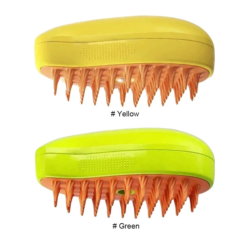 1~2pcs Steamy Pet Grooming Brush, 3-in-1 Spray Massage Dog Cat Comb, Loose Hair & Tangled Fur Removal luxecrown.co.uk
