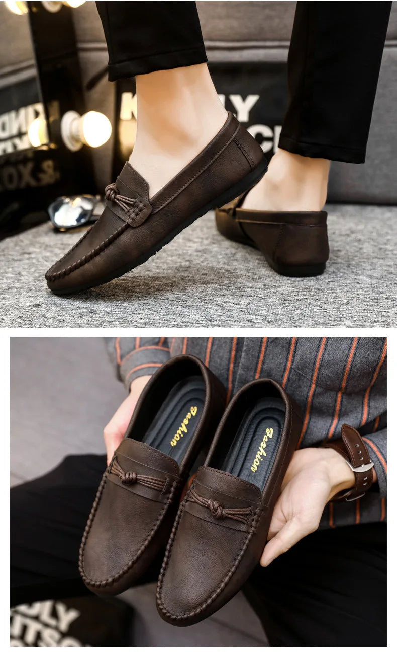 Men's Shoes 2025 Mens Moccasins Comfortable Slip-on Driving Shoes Fashion Men Casual Shoes Summer Versatile Zapatos Para Hombres luxecrown.co.uk