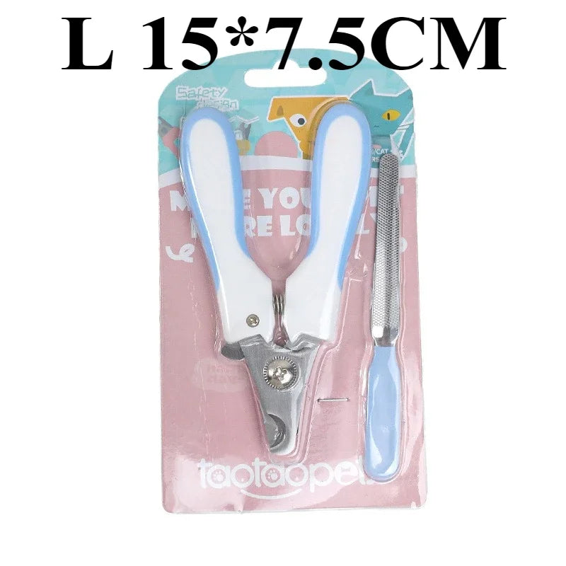 Stainless Steel Grooming Scissors Nail Clippers Multifunctional Teddy Cat Pet Nail Clippers with Sickle Large Dog Nail Clippers luxecrown.co.uk