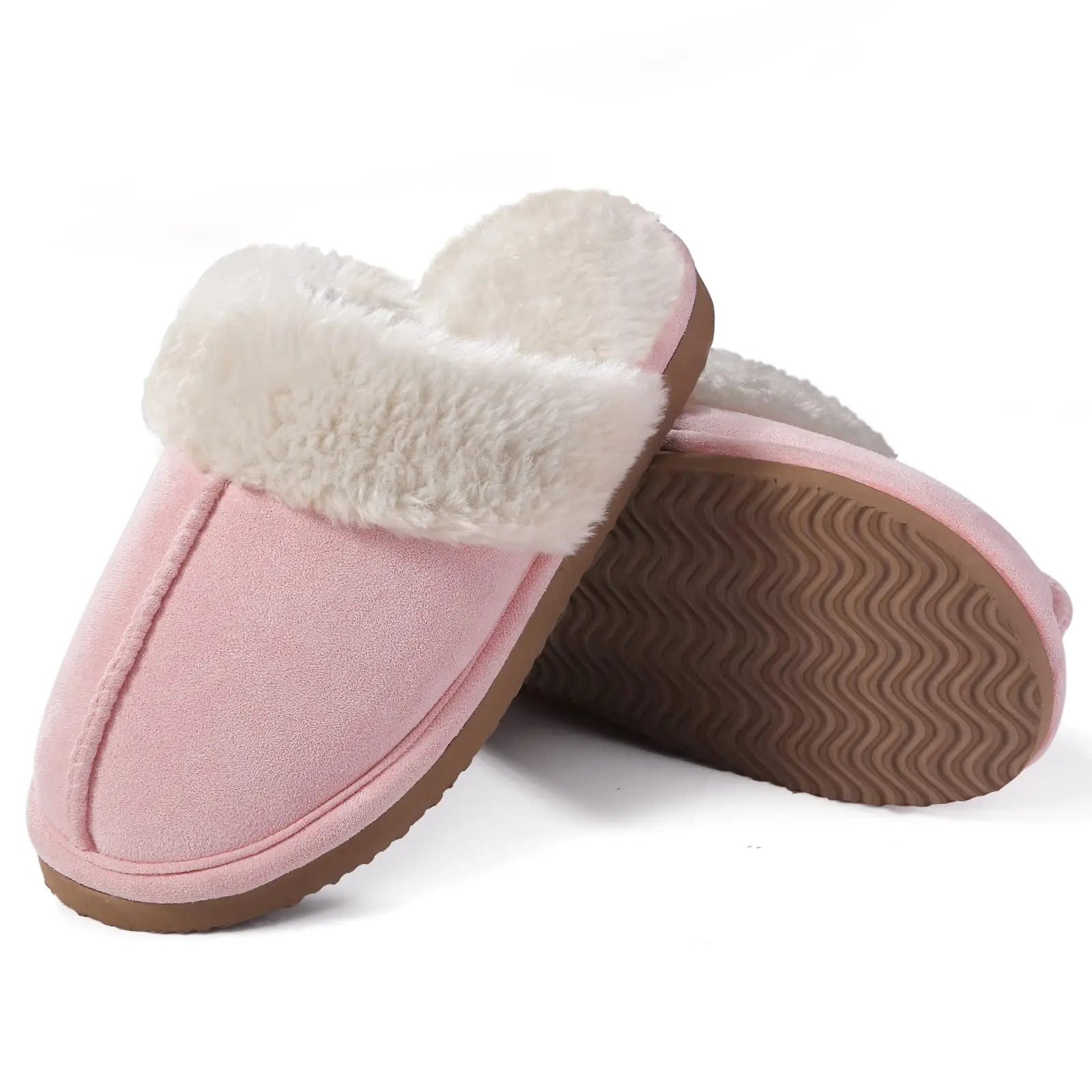 New Winter Fuzzy Women Slippers Indoor Soft House Shoes Fashion Brand Fluffy Suede Women Shoes Outdoor Antiskid Flat Slippers Streetsharks
