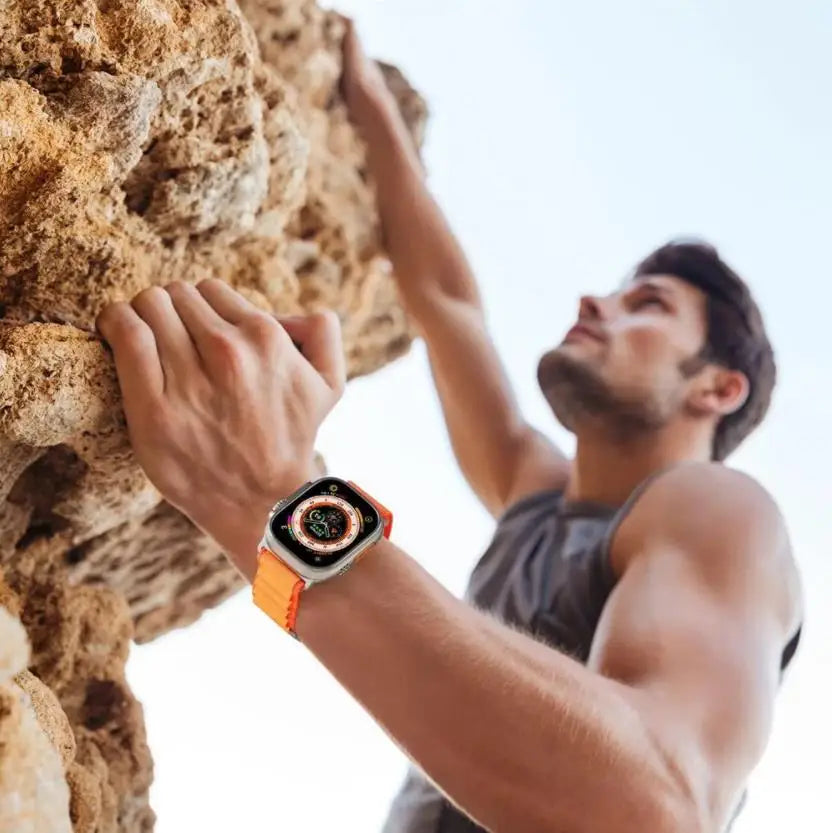 Alpine loop band for Apple watch strap 49mm 44mm 40mm 45mm 41mm 42mm 38mm 40 44 45 mm bracelet iWatch Ultra series 7 6 5 3 se 8 luxecrown.co.uk