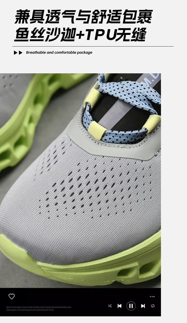 2026 Air Cushion Running Shoes Jogging Marathon Men Sports Breathable Lightweight Women's Comfortable Nonskid Leisure Sneakers luxecrown.co.uk