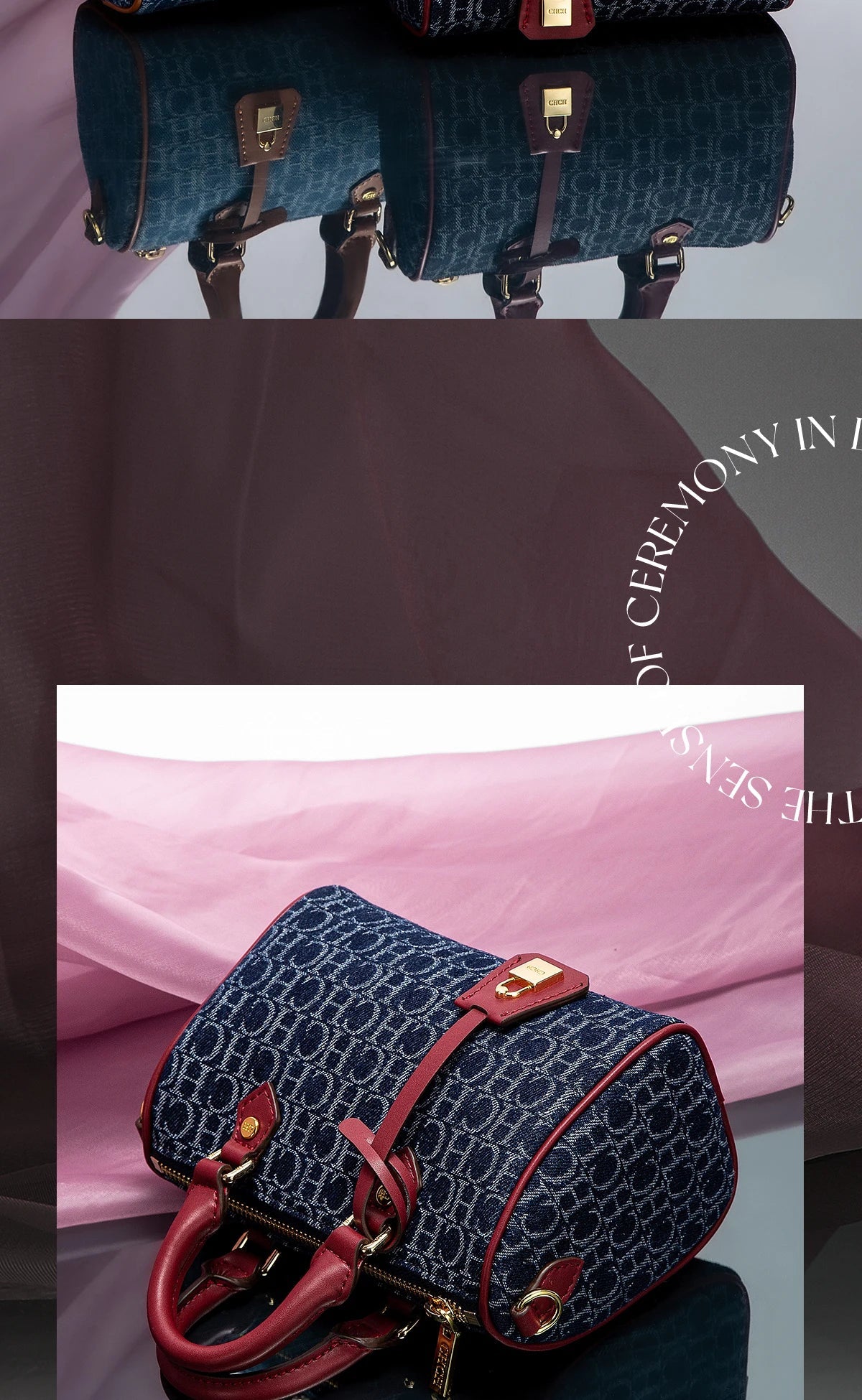 Women's Shoulder Bag 2025 New Cowboy Splicing Pillow Bag, Casual Party Women's Handbag Streetsharks