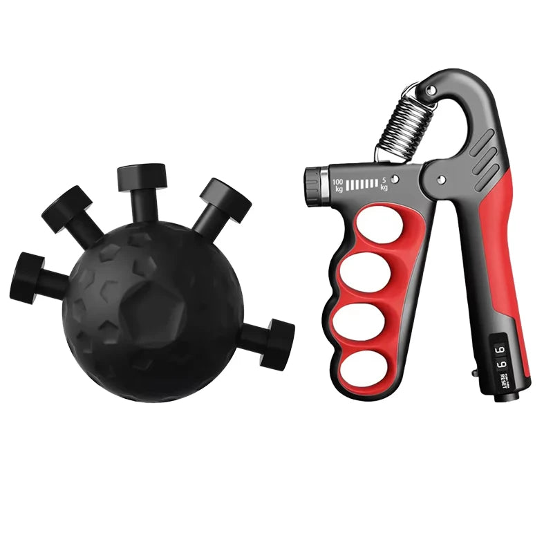 Finger Exerciser Trainer Hand Grip Strengthener Rock Climbing Finger Exerciser Trainers Gripper Exerciser Hand Strength Exercise Streetsharks
