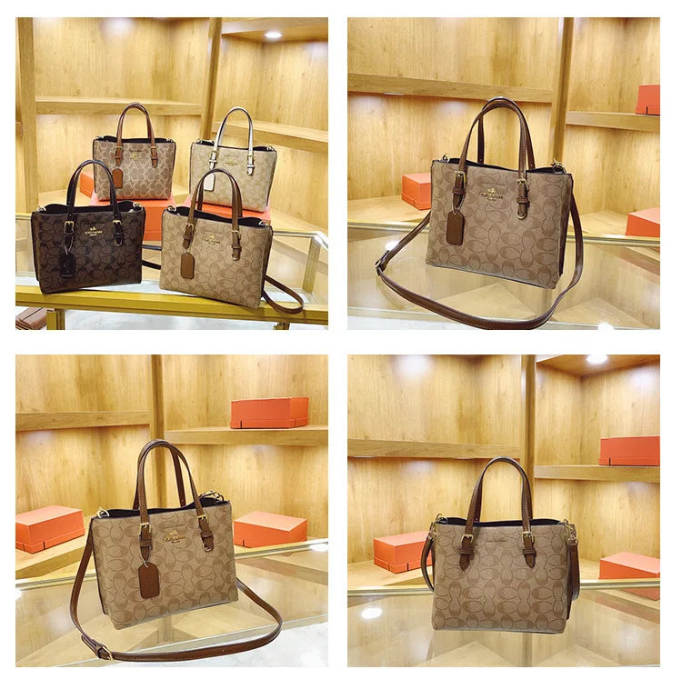 French Printed Bag 2026 New European and American Retro Luxury Fashion Casual Tote Bag Versatile Shoulder Bag Crossbody Bag luxecrown.co.uk