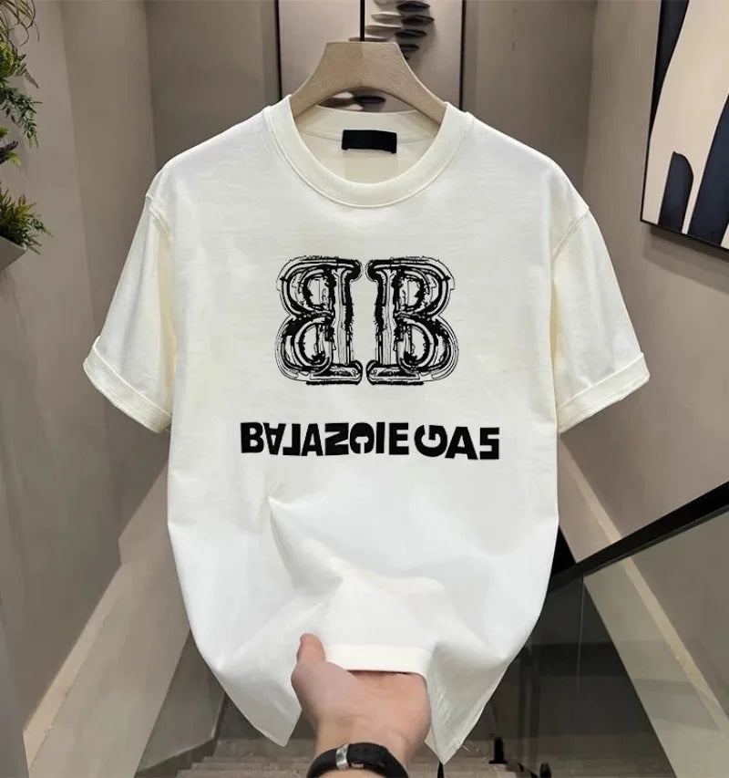 Hot Selling Loose and Comfortable Cotton T-shirts  Luxurious and Fashionable for Both Men and Women in Summer Streetsharks
