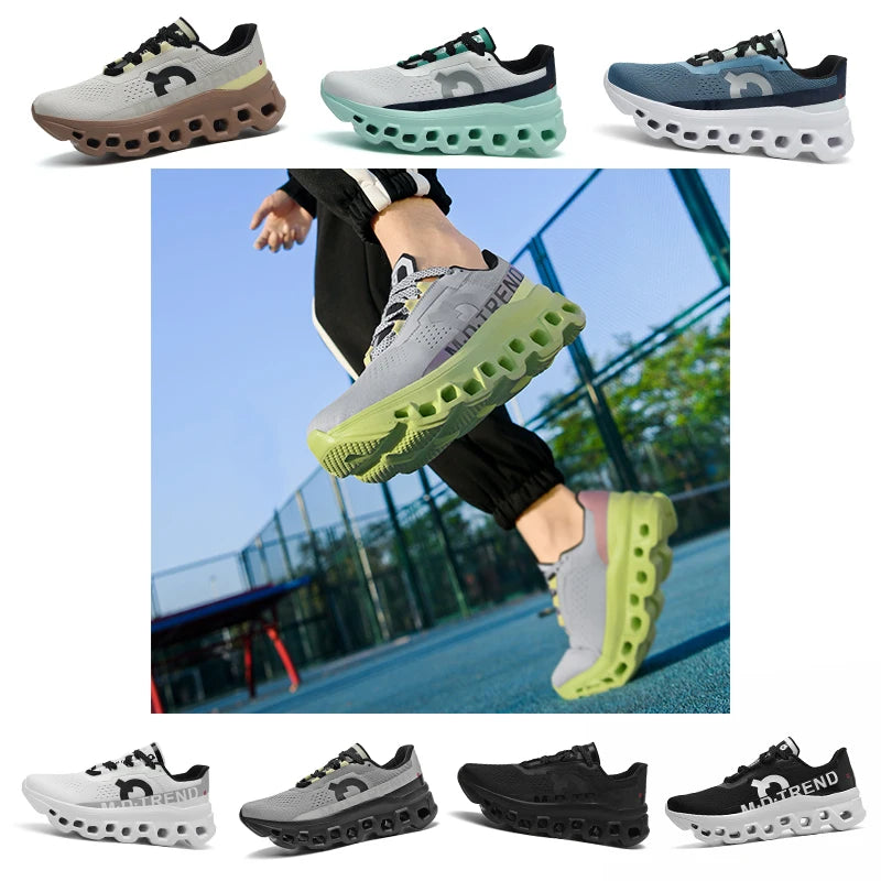 2026 Air Cushion Running Shoes Jogging Marathon Men Sports Breathable Lightweight Women's Comfortable Nonskid Leisure Sneakers luxecrown.co.uk