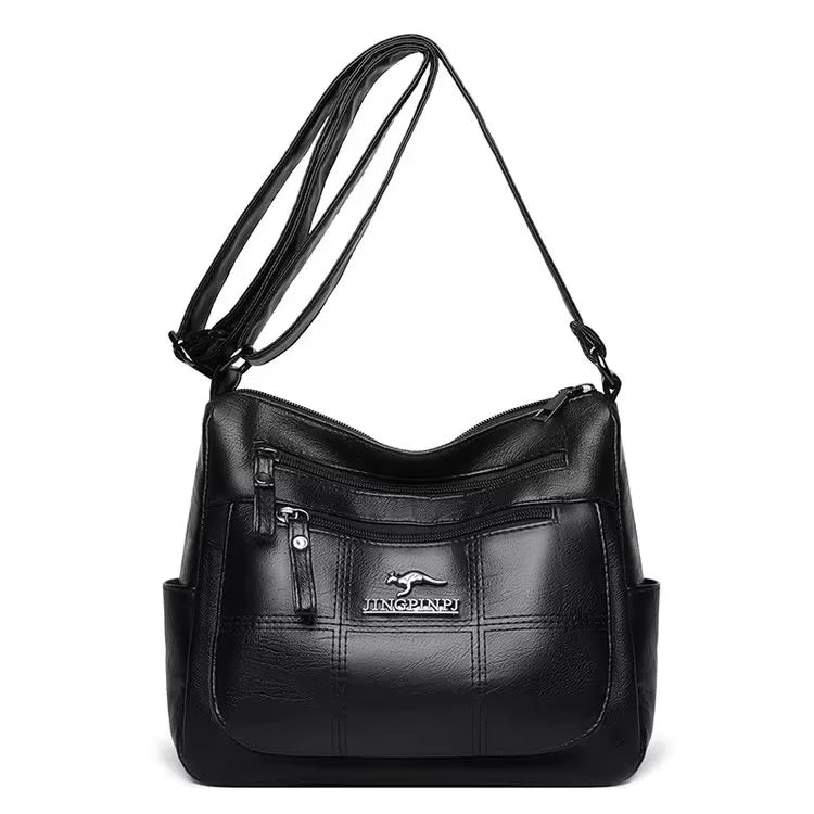 Luxury Handbag Fashion Print Large Capacity Soft Leather Women Shoulder Crossbody Bag Leisure Designer Ladies Purses and Handbag luxecrown.co.uk