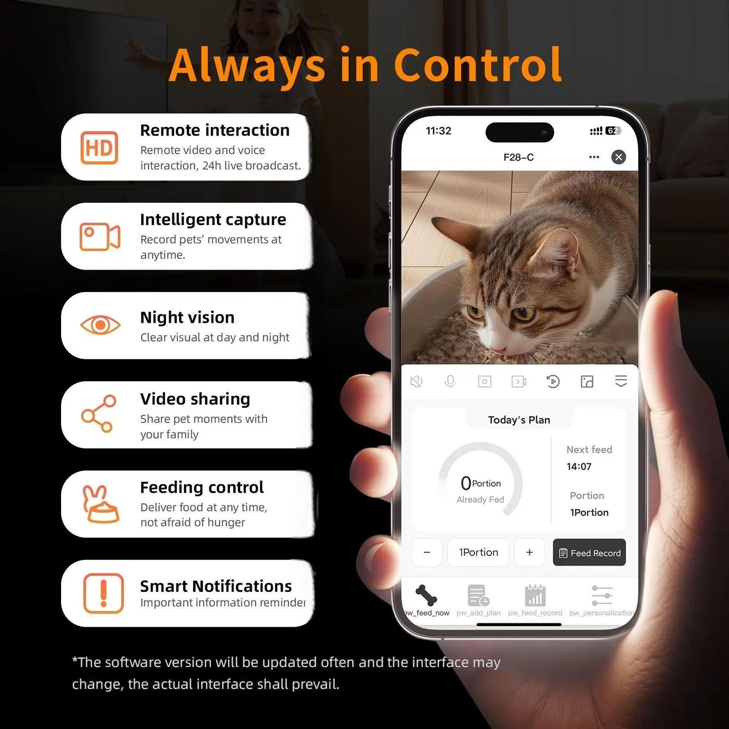 Coofull Elecpet 3 in 1 Smart Pet Feeder With Laser Tracking App Control AI Powered 4L Automatic Cat Food Dispenser luxecrown.co.uk