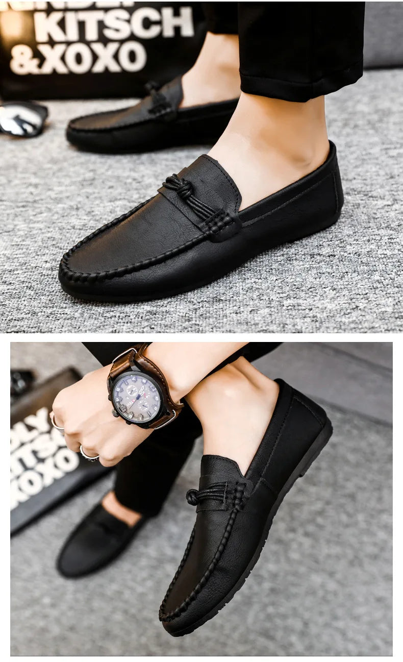 Men's Shoes 2025 Mens Moccasins Comfortable Slip-on Driving Shoes Fashion Men Casual Shoes Summer Versatile Zapatos Para Hombres luxecrown.co.uk