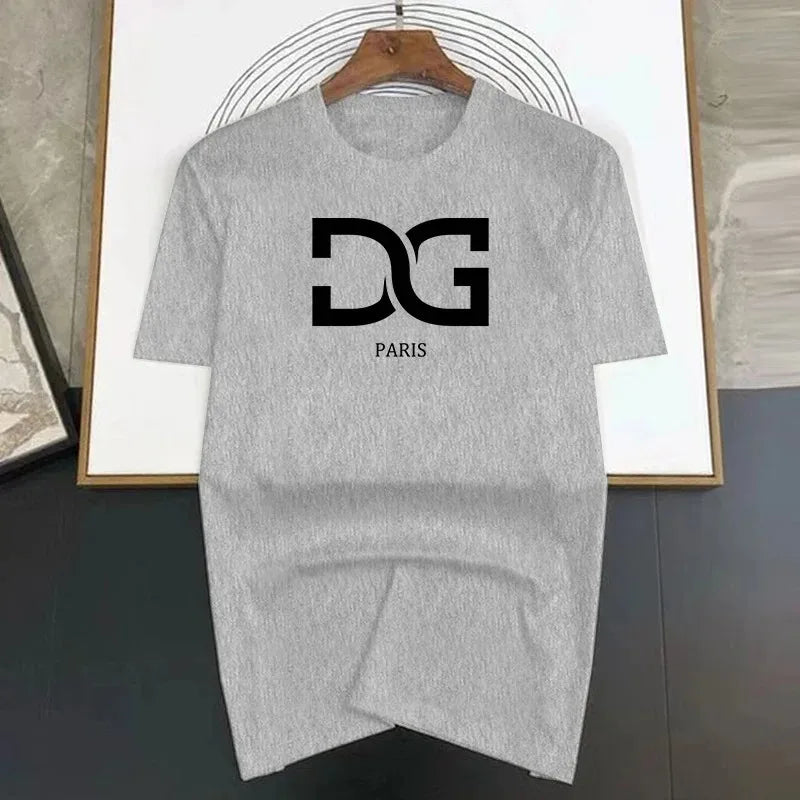 Cotton Letter Print Men T Shirts Luxury Fashion Summer Brand T Shirt Casual Clothing Harajuku Short Sleeve Tops Tees Men's Streetsharks