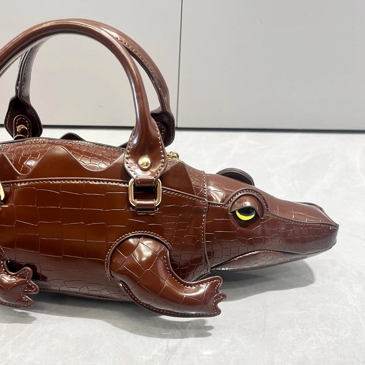 Purses and handbag luxury Designer Women's bag Purse pu leather high quality handmade handbags funny Shape Shoulder bag luxecrown.co.uk