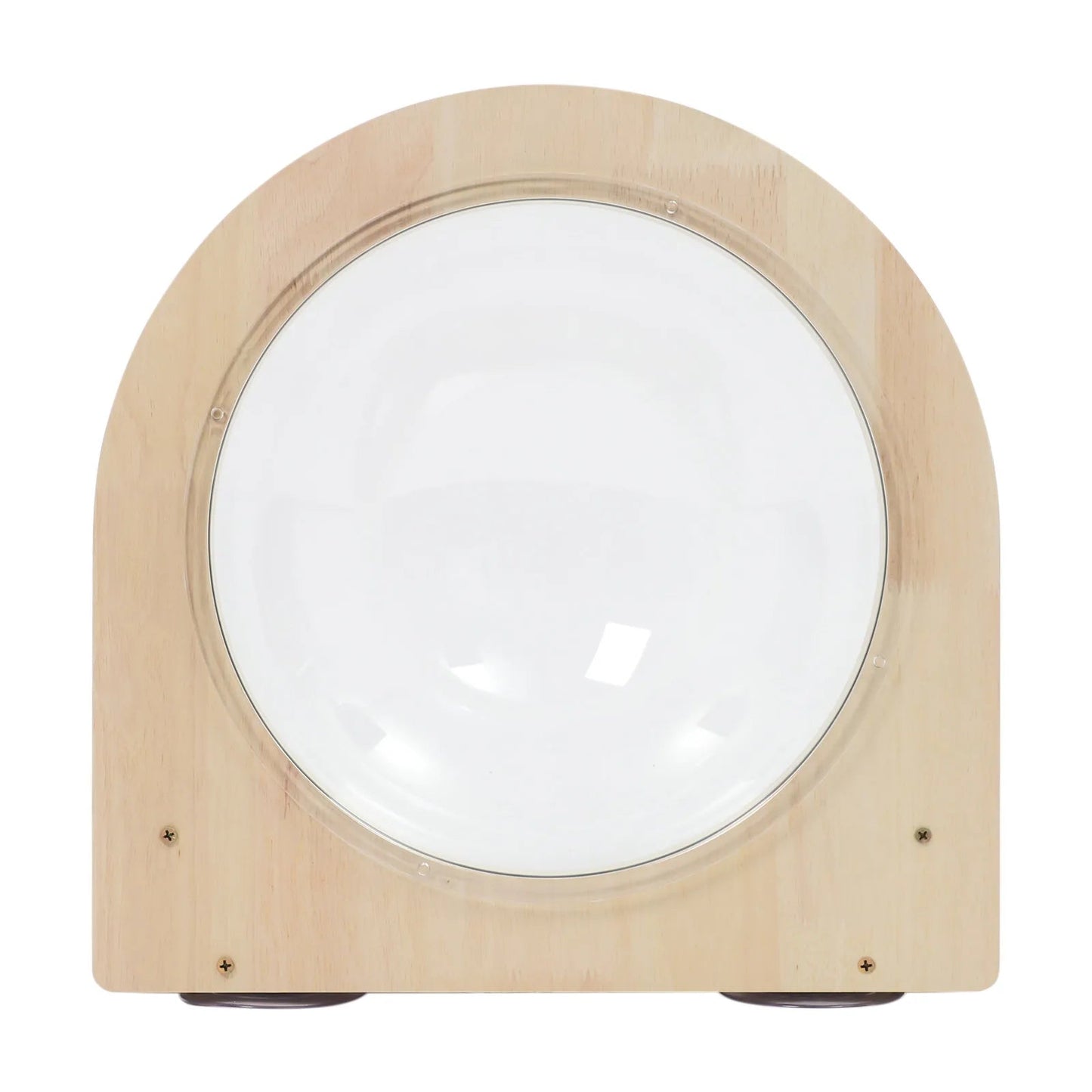 Clear Cat House Wall-Mounted Wooden Cat Space Capsule Clear Capsule Kitten Walls Shelves 15.75inch Load-bearing Up to 16.53lbs luxecrown.co.uk