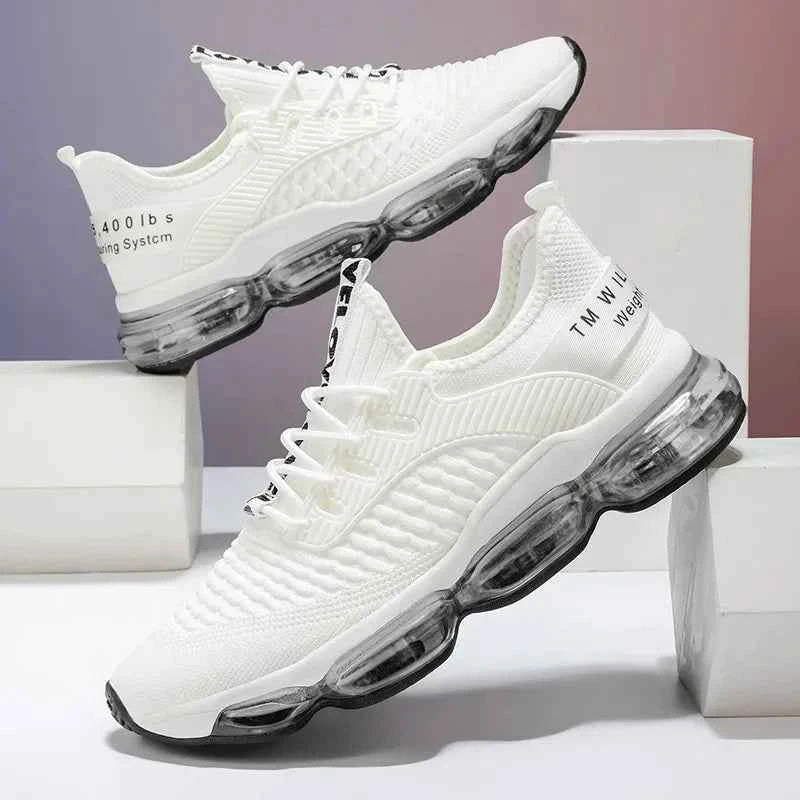 Shock Absorption Running Shoes Breathable Mesh Upgraded Version Summer New Style for Teenagers Sports Sneakers Comfortable Slip-