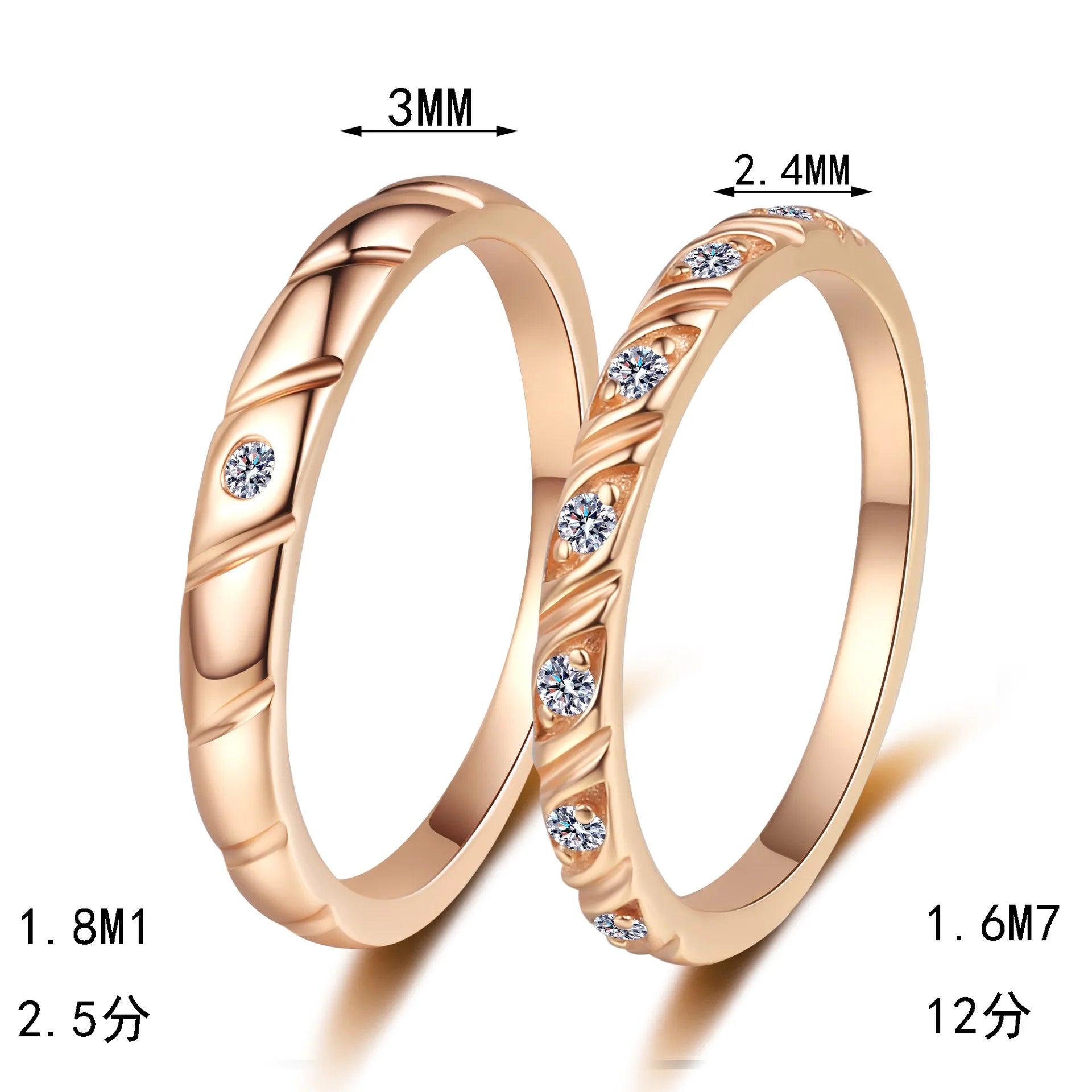 Luxury 2.5-12 Points Moissanite 18k White Gold Platinum PT950 Engagement Ring for Women High-Quality Jewelry Wedding Men Rings Streetsharks