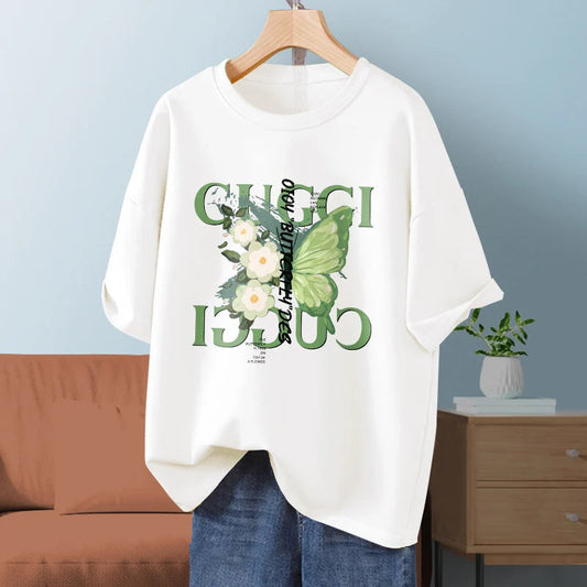 Summer Streetwear Men Women T-shirts Luxury Brand Women T Shirt 100% Cotton Breathable Tees Unisex Oversized Casual Y2K Clothes Streetsharks