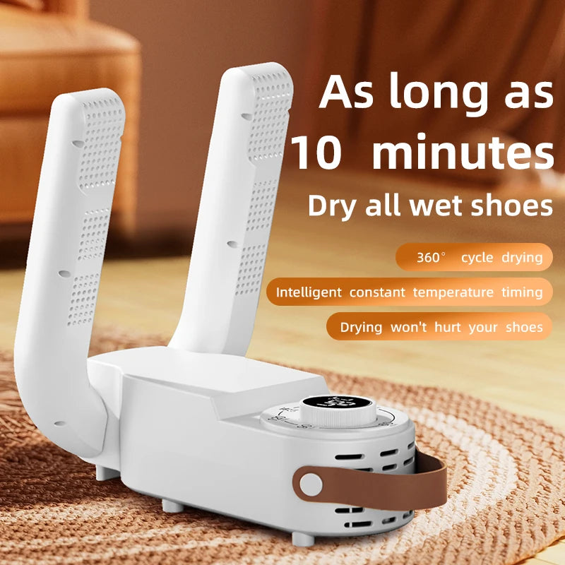 Intelligent Timer Shoe Dryer Telescopic Adjustable Dryer Quick Drying Deodorizing Sterilizing Shoe Dryer
