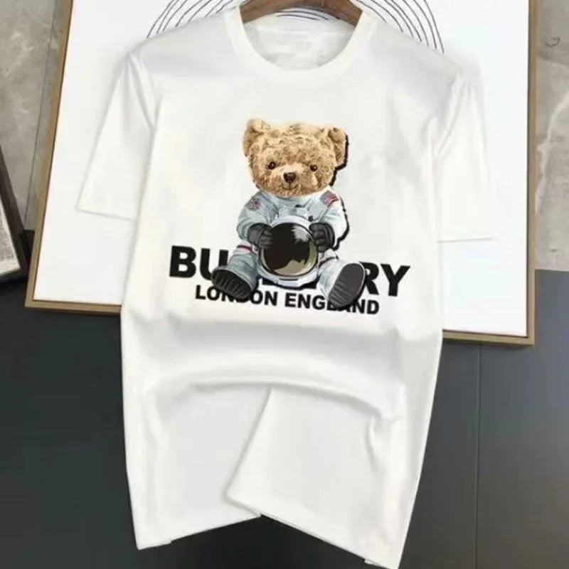 Luxury Brand Summer Men's Women T-Shirt Print T-Shirt Casual Tee Streetwear O-neck Short Sleeves Women Clothing Free Shipping Streetsharks