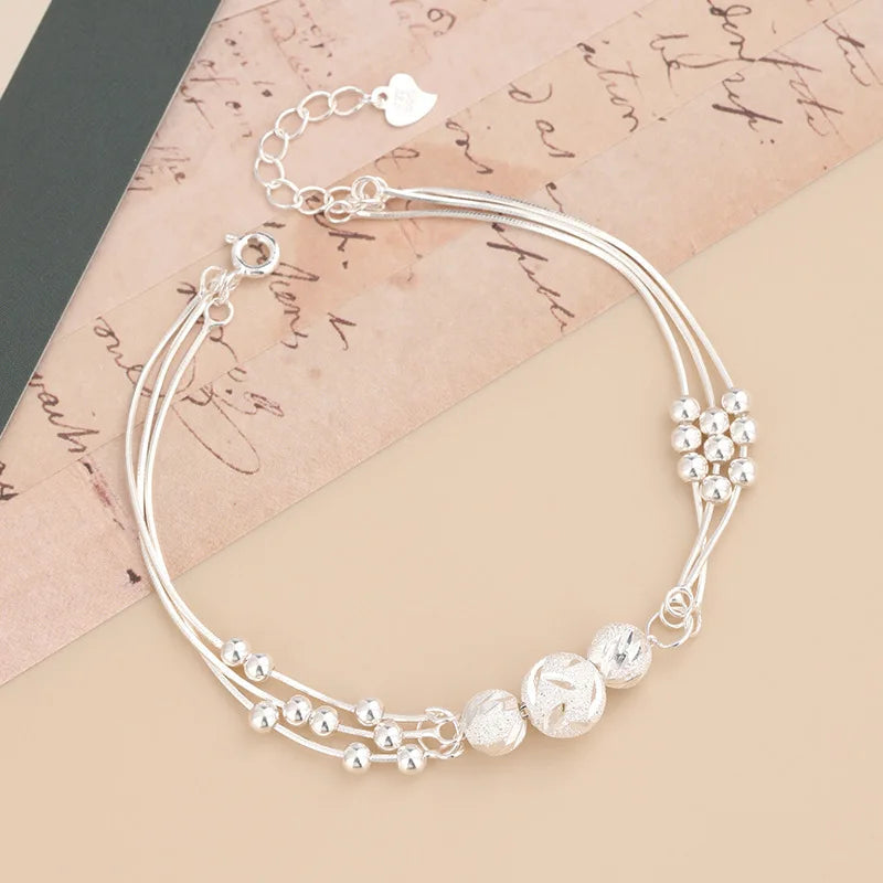 Fashion 925 Sterling Silver Bracelets For Women Luxury Original Designer Hollow Lantern Ball Charm Bracelets Beautiful Jewelry Streetsharks