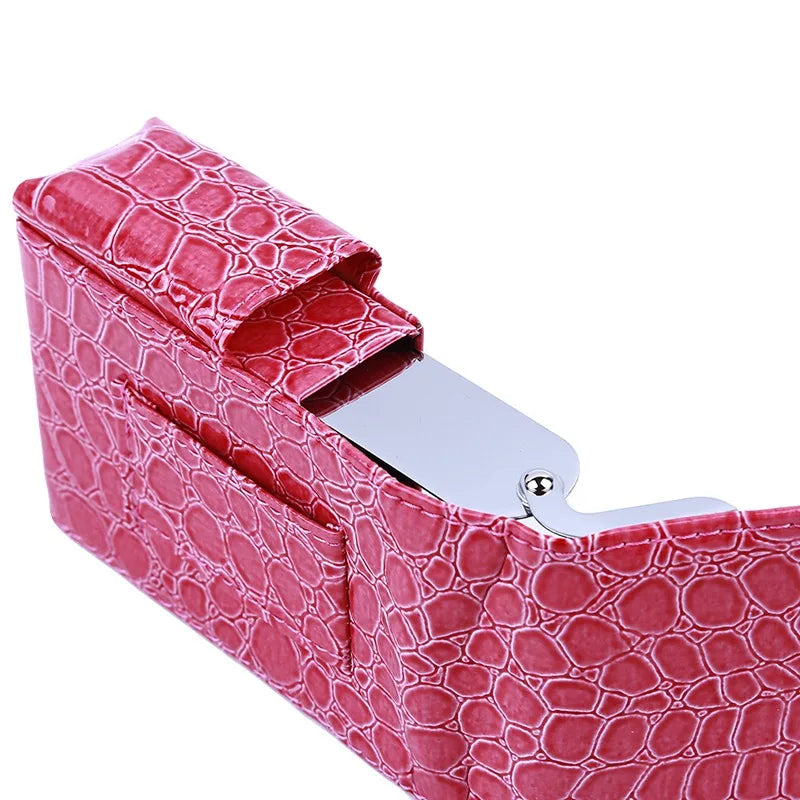 Outdoor Mini Portable Metal Cigarette Ashtray Fashion Ashtray Wiht Lockable Lid Desktop Ash Case Pocket Ashtray Gift For Man Streetsharks