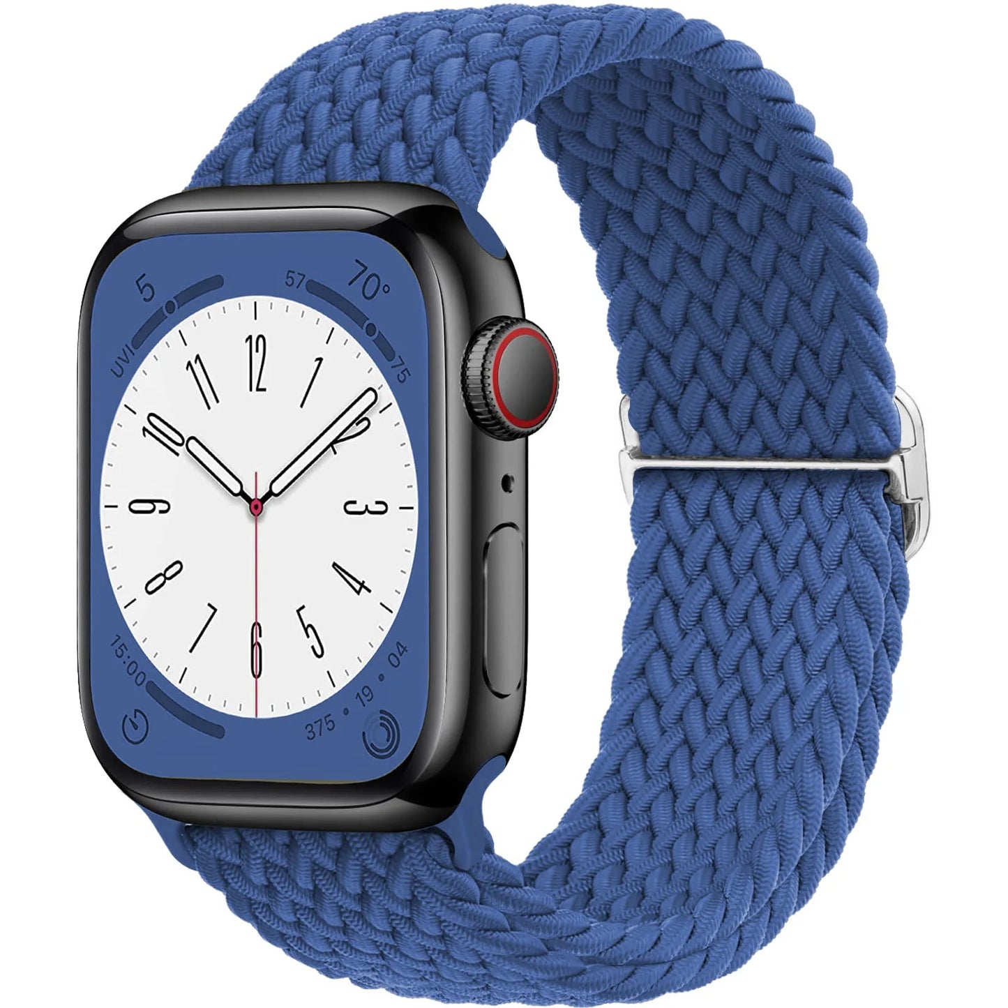 Braided Solo Loop Strap For Apple watch band 44mm 40mm 49mm 45mm 41mm Elastic Nylon bracelet iWatch series 8 3 se 6 7 Ultra 2 9 luxecrown.co.uk