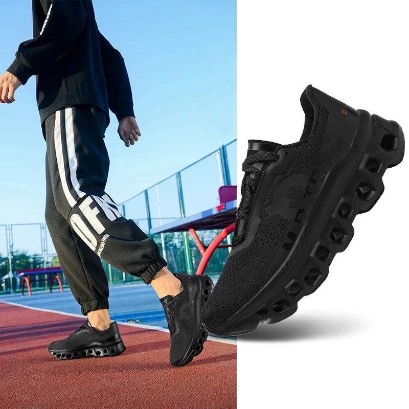 2026 Air Cushion Running Shoes Jogging Marathon Men Sports Breathable Lightweight Women's Comfortable Nonskid Leisure Sneakers luxecrown.co.uk