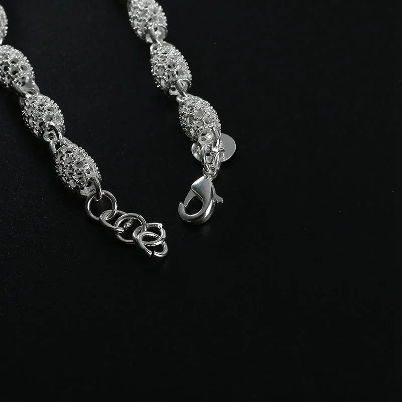 Fashion 925 Sterling Silver Bracelets For Women Luxury Original Designer Hollow Lantern Ball Charm Bracelets Beautiful Jewelry Streetsharks