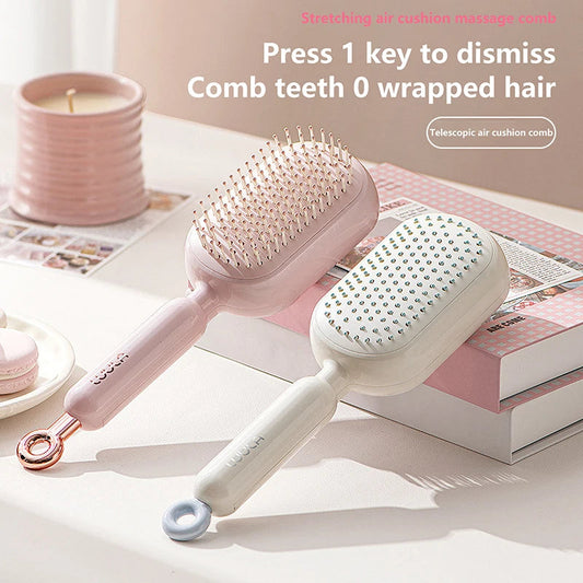 Telescopic Magic Comb Not Stick Hair Brush Portable Fluffy Hairdressing Comb Anti Static Styling Tools Streetsharks