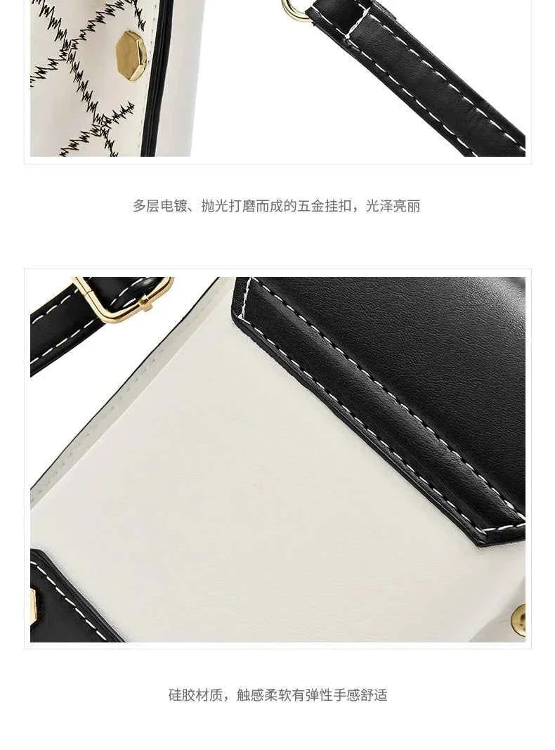 New Autumn PU Leather Women's Handbag Cell Phone Wallet Fashion Portable Shoulder Bag Hundred Simple Mini Small Bag Bolso Mujer