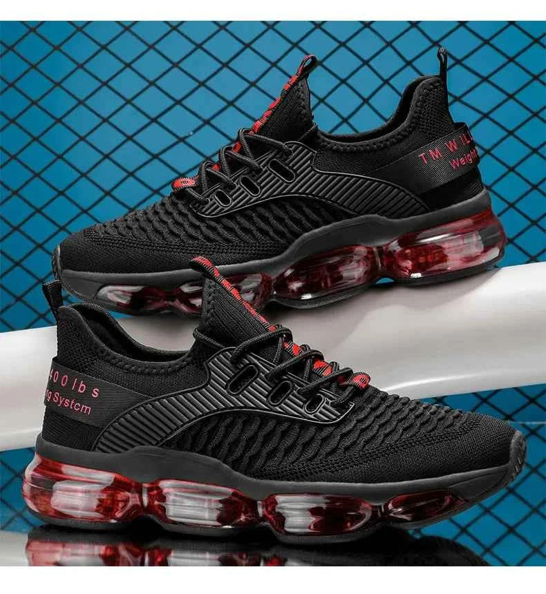 Shock Absorption Running Shoes Breathable Mesh Upgraded Version Summer New Style for Teenagers Sports Sneakers Comfortable Slip-