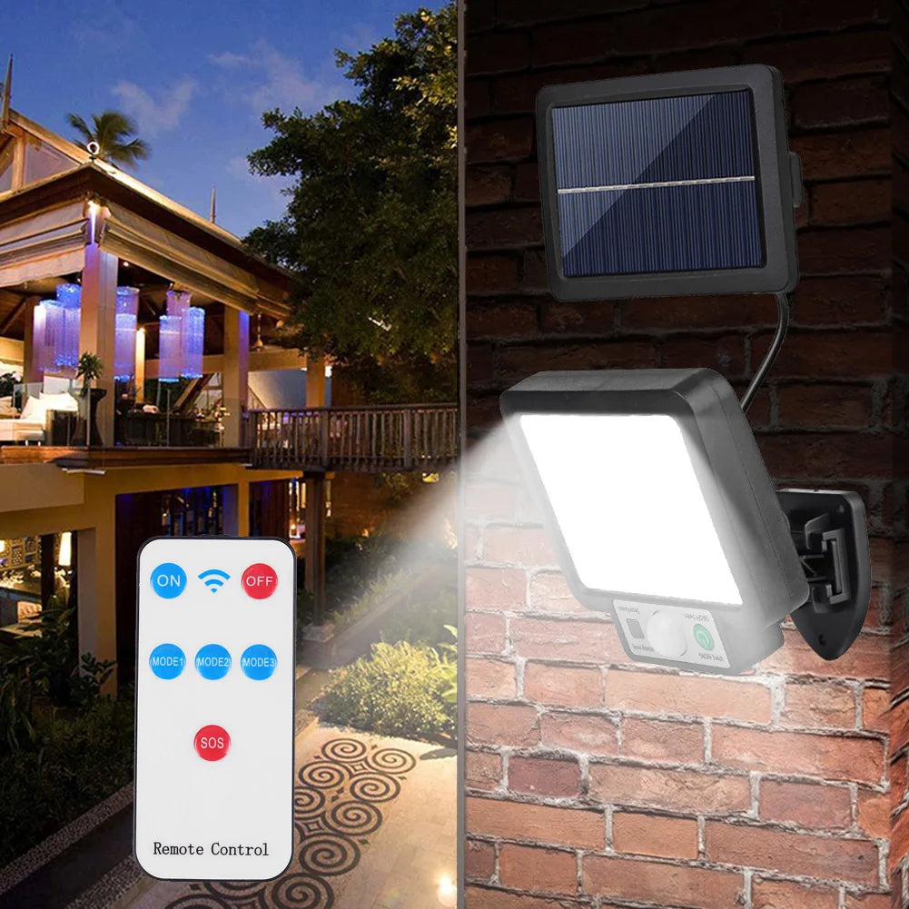 LED Split Solar Wall Light Outdoor Waterproof Motion Sensor Outdoor Home Garden Yard Lamp Backyard Accessory Streetsharks