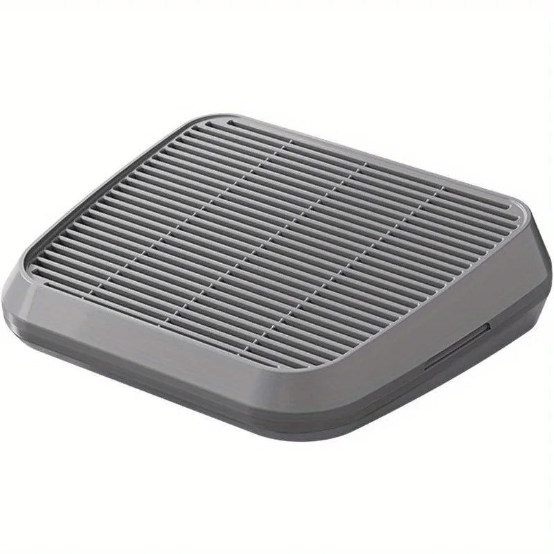 Non-Slip Cat Litter Box Ramp with Washable Trapping Grids & Double Layer Mat - Sturdy ABS Plastic Pet Steps with Anti-Leakage De luxecrown.co.uk