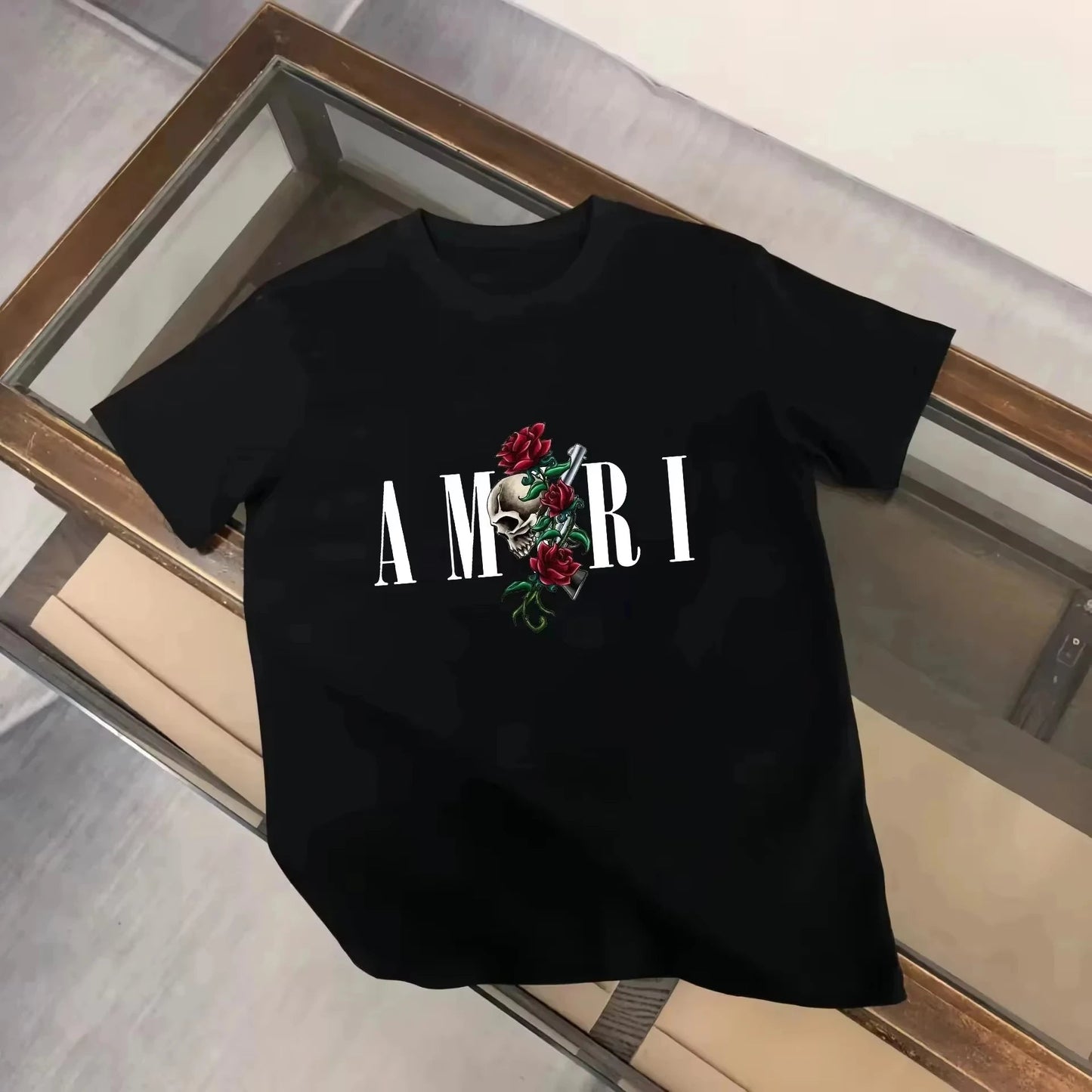 2026 Summer Graphic Print Y2k T-shirt Man Woman Short Sleeved Luxury Tees Clothing Loose Pure Cotton Soft Tops Fashion luxecrown.co.uk