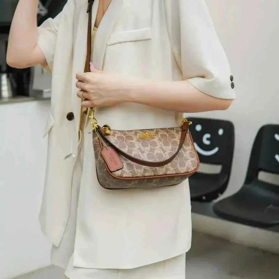 Elegant Women's Underarm Bag Hot Popular Ladies Shoulder Bag PU Leather Luxury Handbag Ladies Bag Designer Crossbody Bag